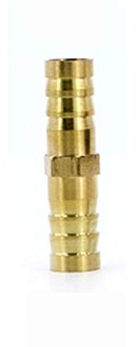 Geeyu ZHaonan- Messingschlauch, 2 3 4 Way Schlauchkupplung 6/8/10 / 12mm Copper Barbed Joint Kopplungsadapter, Messing Barb Rohrverschraubung, Wasserschlaucharmaturen (Color : 2 Way, Size : 8mm Barb)