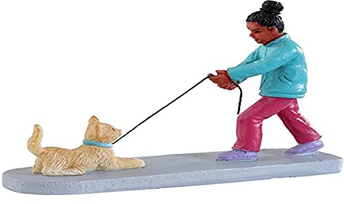Lemax 22132 Christmas Village de Noël Figurine : It's Time for a Walk