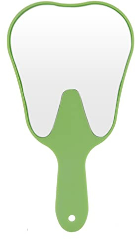 Healthible Zahnförmiger Handspiegel – Handspiegel Zahnspiegel Patientenspiegel Zahnhygieniker Geschenke