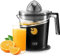 LEBENLANG Saftpresse elektrisch 800ml & Verstellbares Sieb - Orangenpresse, Zitruspresse, Zitronenpresse Obstpresse I Orangensaftpresse Citruspresse elektronisch Orange Juicer