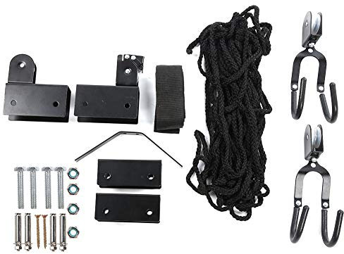 Alomejor Canoe Hoists Canoe Hoists Canoe Hoists Lift, Kayak Hoist, Multifunction Kayak Hoist Storagefor Boat Kayak CanoeCanoe Car Racks