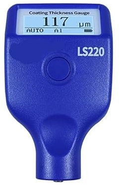 BT Enabled Paint Coating Thickness Tester, 0-2000μm 0.1μm, Fe NFe, Probe Gauge, LS220 for Auto Car Paint Film Thickness Gauge