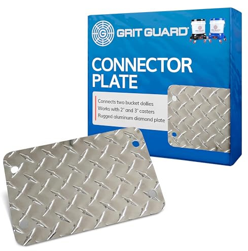 Grit Guard Dual Bucket Dolly Connector Plate