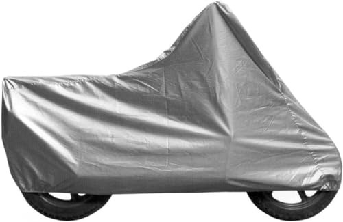 Housse de Protection Imperméable pour Moto, Scooter, Vélo, Gris, Protection Contre la Poussière et la Pluie (L)