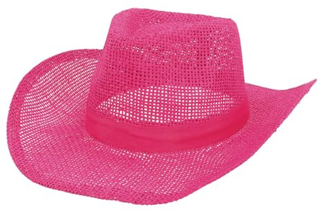 Boland – Cowboyhut Sunny für Erwachsene, leichtes Material, sommerlicher Hut für den Königstag, die EM, WM, Festival oder Sommerfest
