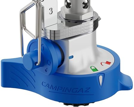 Campingaz Hornillo Twister Connect PZ | con conexión Easy Clic y Doble Bloqueo | Hornillo de Gas Ligero de 1 Quemador | Potente Salida de 2900 W | Ideal para Camping, Festivales y Senderismo