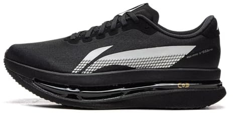 LI-NING Red Hare 9 Ultra Men's Running Shoes Lightweight Breathable Racing Training Sneakers Black US 9.5