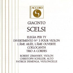 Giacinto Scelsi : Elegia per ty /Divertimento no3,...
