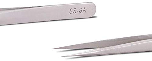 TuToy Vetus Ss-Sa High Precision Tweezer Edelstahl Extra Fein Pointed Tweezer Electronic Maintenance Tools