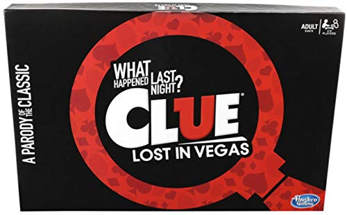 Hasbro Cluedo Las Vegas Hangover deutsche Version Brettspiel Gesellschaftsspiel