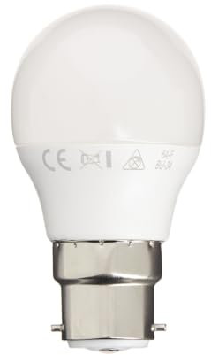 Ampoule LED P45, culot B22, 5,3W cons. (40W eq.), lumière blanc neutre
