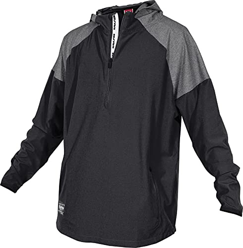 Rawlings | Men's COLORSYNC Long Sleeve Jacket | X-Large | Black