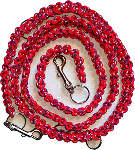 Paracord Hundeleine - geflochtene Hundeleine - handgemacht - PP Schnur - verschieden einstellbar