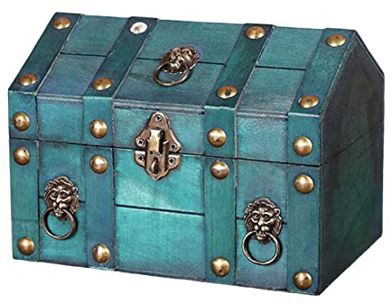 Schatztruhen Mit Metall-Klappverschluss Buchsafe Mit Zahlenschloss -Buchsafe Mit Zahlenschloss Aufbewahrungsbox Dekorative Schatzkiste Aus Vintage Schatztruhe Zum Aufbewahren Und Dekorie