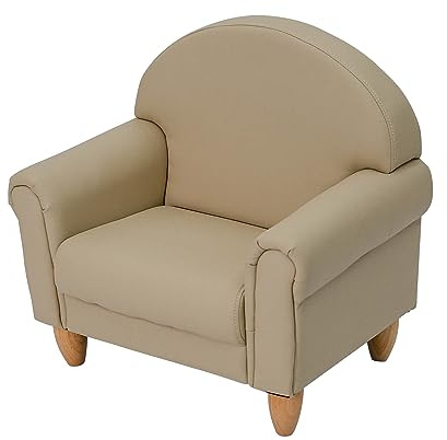 Children's Factory As We Grow Toddler Chair, Flexible Seating for Daycare or Preschool, Kids Reading Couch, Playroom Furniture, Buff