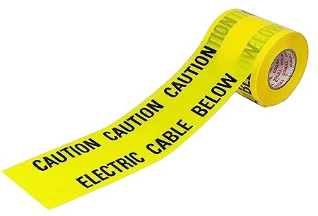 Timco - Underground Tape - Electric Cable (Size 365m x 150mm - 1 Each)