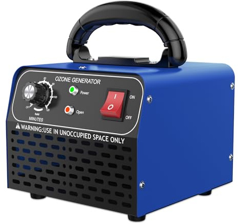 JOBYNA Ozongenerator 30 000 mg/h, ozonluftrenare med timer och luktdödande egenskaper