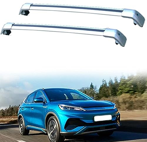 YIANKWY Dachgepäckträger Dachträger für BYD Atto 3 2022 Aluminium Dachträger Querstangen Gepäckträger für Wanderungen und Camping Fahrradträger Autozubehör(2Stk),C