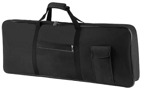 Luwecf 76 Tasten Keyboard Tasche Elektrisches Keyboard Piano Gig Bag für Konzert Outdoor