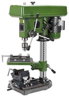 BADIKA Machine à tarauder Manuelle Mandrin 3-20mm 750W 220V, perçage, taraudage, Haute Puissance, fraiseuse Lourde, perceuse électrique, perceuses d'établi, cuivre Pur