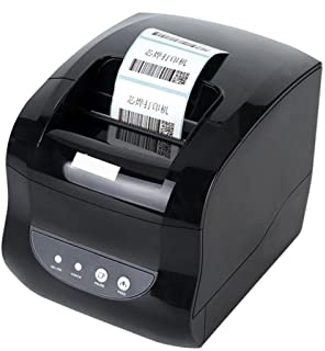 IXMLDAXD Impresora, Impresora de Etiquetas 365B, Impresora código Barras 3 Pulgadas, Recibos POS 80 mm, Bluetooth, USB, for Windows Phone, Etiqueta Precio(365b Bluetooth USB)