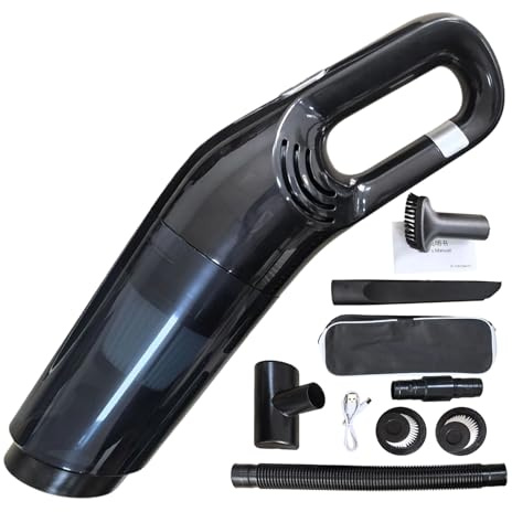 Aspirador de mano genérico para pelo de animales | Limpiador recargable USB 5000 Pa – Aspirador portátil inalámbrico para mascotas – para coche, casa, oficina, sofá, cama, colchón, alfombra, perro