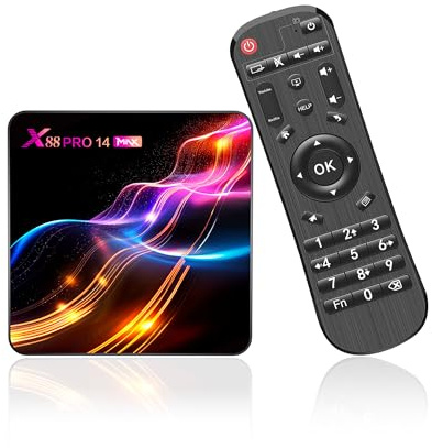 Android 14.0 TV Box, 4 GB RAM, 128 GB ROM, RK3528 Quad-Core, USB 3.0, 4K