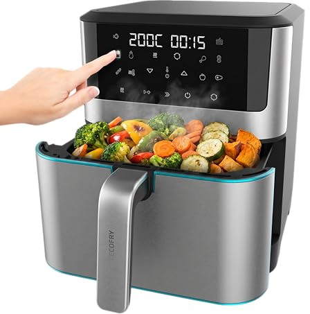 Cecotec Freidora de Aire 8 L Cecofry Supreme 8000 Hot 1800 W