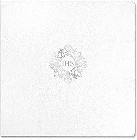 Einladungskarten Einladung Kommunion weiß Silber metallic Einladungen 3- er Set FK5tb
