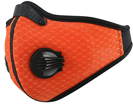 Riloer Staubmaske, Gesichtsmaske, Staubfilter für Radfahren, Motorrad, Motorrad, Fahrrad, Verschmutzungsmaske, Halbgesichts-Staubfilter