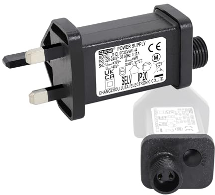 CubePlug 36V 6W String Lights Indoor-Outdoor Power Adapter for CZJUTAI JT-EL/FC36V6W /4.5W /3.6W -IP20 for Christmas Light,Multi Function Control Box [W760]