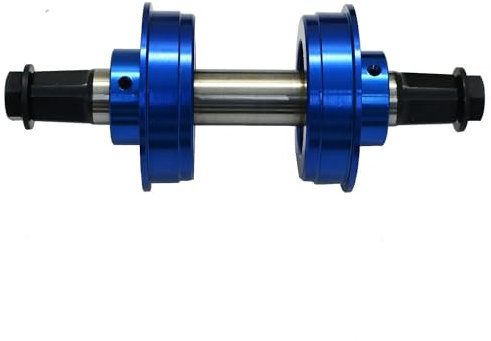 YST BMX American Sealed Bearing 127mm Bike Tretlager, Blau, YT2891