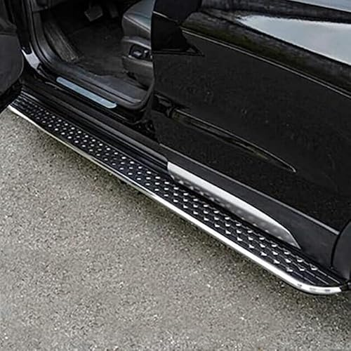MadongJ Estribos Laterales de Coche para VW T6 Transporter 2015-2022, Estribo Faldones Laterales Faldones Laterales Antiarañazos Decoración Accesorios