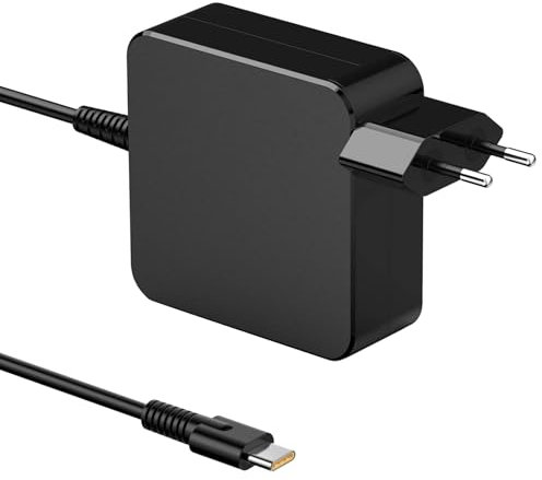 100W USB C Netzteil Typ C Laptop Ladekabel Schnell Ladegerät Kompatibel mit MacBook Pro/Air/ASUS/Lenovo Thinkpad Yoga/Huawei Matebook/Chromebook/HP/Dell/Acer, USB Typ C Ladekabel ca. 5.5FT lang