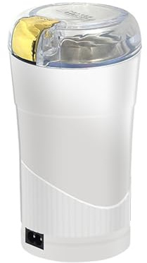 SXTYYH Broyeur D'herbes électrique, Coupe-Comprimés Moulins à Café Coupe Comprimé for épices Et Herbes Broyeur Medicament for Sonde D'alimentation(Blanc)