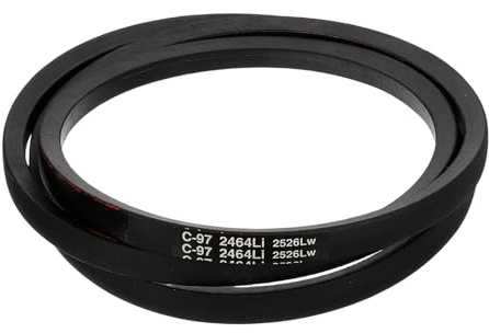 QUARKZMAN C97 Keilriemen 2464mm Innere Länge 22mm Breite Gummi | 14mm Höhe, Für Kraftübertragung