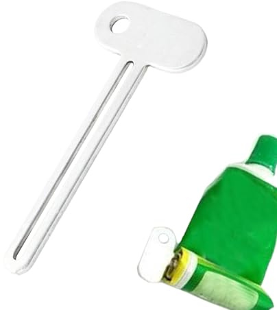 Llave para exprimir tubo de pasta de dientes - Robusto soporte para pasta de dientes de aleación, exprimidor uniforme | Prácticos de baño para un uso completo del tubo en casa