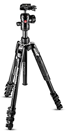 Manfrotto MKBFRLA4BK-BH Befree Advanced - Treppiede da viaggio in alluminio con testa a sfera