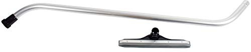 Cen-Tec Systems 94896 Wet/Dry Squeegee Vacuum Attachment with 1-Piece S-Wand, Aluminum
