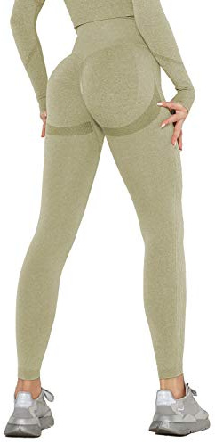 DUROFIT Scrunch rynkad rumpa yogabyxor träning gym leggings sömlös sport löpning tights för kvinnor