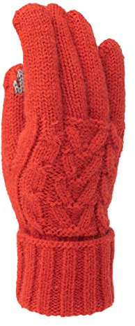 Handschuhe Herren,Herren Winterhandschuhe Warm Fleecefutter Strickhandschuhe Rot Touchscreen-Handschuhe Unisex-Stretch-Handschuhe Winddichte Sport-Fahrhandschuhe Für Damen Herren