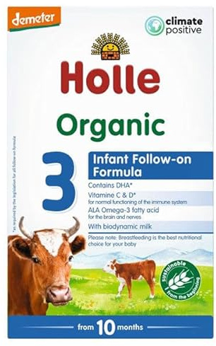 Holle Organic Infant Follow-on Formula 3, pack of 4