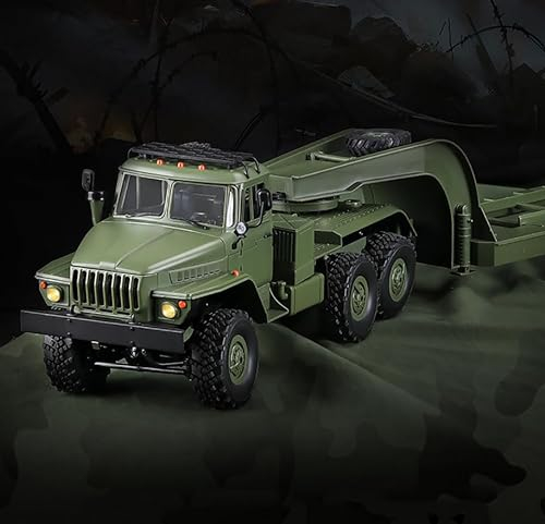 s-idee® B36-3 Tieflader mit Anhänger 1/16 6WD 2.4G RC Truck mit Beleuchtung ferngesteuert