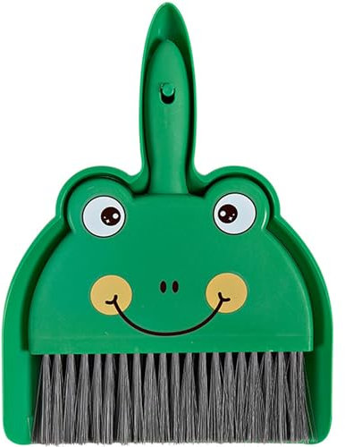 XFLYP Ensemble de Mini Pelle à Poussière Outil de Nettoyage Multifonctionnel, Outils de Nettoyage pour Nettoyage Bureau Brosse de Nettoyage de Balayage de Bureau(Vert)
