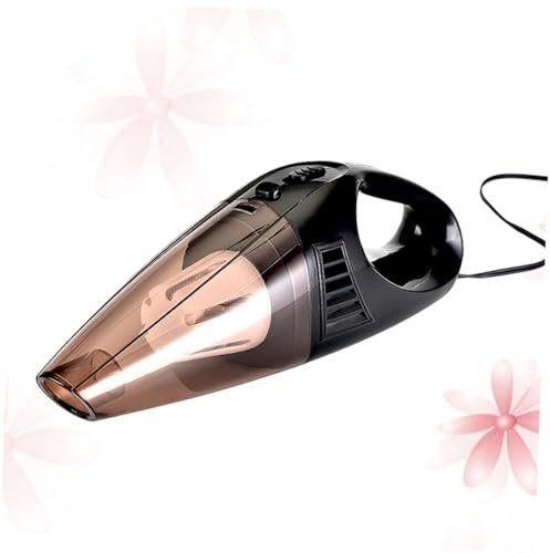 PERSELOSO Aspiradora de Coche Portátil 12v de Polvo Húmedo y Seco Diseño Compacto y Ligero para Automóviles Uso Práctico y Conveniente Colector de Suciedad Doble Uso