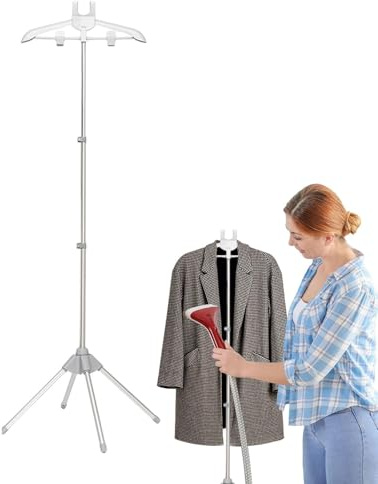 Genérico Perchas para Plancha De Vapor, Perchero De Mano,Soporte De Planchado Vertical,Percha De Ropa para Cocer Ropa Al Vapor,Soporte Accesorios para Máquina Planchar