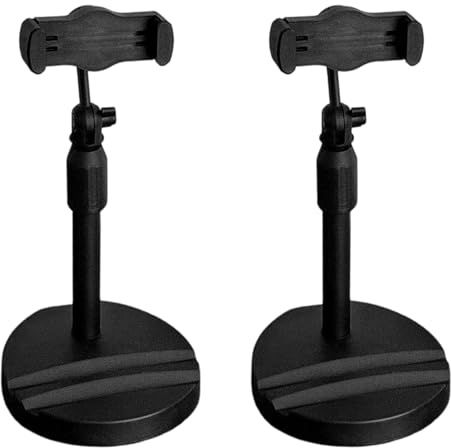Laikoutd Phone Stand For Desk Height Adjustable Cellphone Holder Portable Cellphone Cradle Desktop Dock Portable Tablets Holder Height And Angle Adjustable Phone Stand
