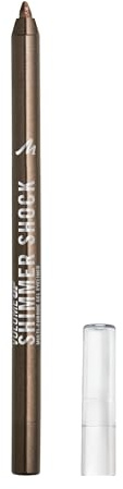 MANHATTAN Volume Up Shimmer Shock Eyeliner, wasserfester Gel-Eyeliner mit Changing-Effekt durch lichtreflektierende Pigmente, Fb. 003 Bronze Rush, 1,2 g