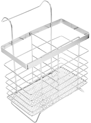 NUOBESTY Posate Moderno Design Scola Cucina in da Acciaio Inossidabile Portaposate Appeso Salvaspazio Organizer per Utensili