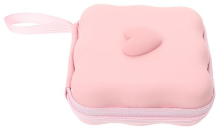 Generic Zippered Sanitary Napkin Holder for Women with Moistureproof Security and Odor Isolation Technology, Eva Material Multicompartment Design Portable Pad Storage Bag for Office